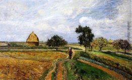 The Old Ennery Straße in Pontoise The Old Ennery Straße in Pontoise