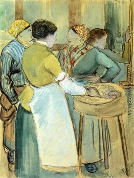 Markt bei Pontoise Markt bei Pontoise