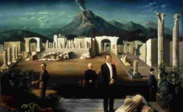 De laatse bezoekers van Pompeii De laatse bezoekers van Pompeii