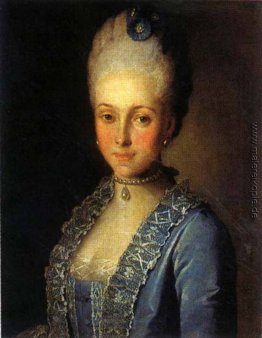 Porträt von Alexandra Perfilyeva, geborene Gräfin Tolstaya Porträt von Alexandra Perfilyeva, geborene Gräfin Tolstaya