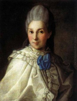 Porträt von Daria Aleksandrovna Troubetskaya Porträt von Daria Aleksandrovna Troubetskaya