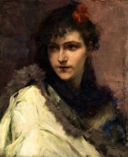 Portrait einer jungen Dame Portrait einer jungen Dame