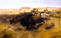 Die Büffel-Jagd Die Büffel-Jagd
