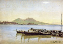 Die Bucht von Neapel mit dem Vesuv im Hintergrund Die Bucht von Neapel mit dem Vesuv im Hintergrund