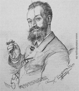 Porträt von Karl Millöcker Porträt von Karl Millöcker