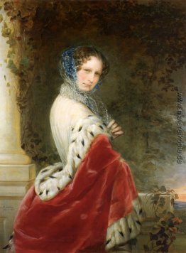 Porträt der Kaiserin Alexandra Fjodorowna (Charlotte von Preußen Porträt der Kaiserin Alexandra Fjodorowna (Charlotte von Preußen