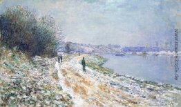 Das Schleppseil-Weg in Argenteuil, Winter Das Schleppseil-Weg in Argenteuil, Winter