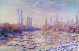 Schwimmende Eis auf der Seine Schwimmende Eis auf der Seine