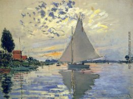 Segelboot in Le Petit-Gennevilliers Segelboot in Le Petit-Gennevilliers