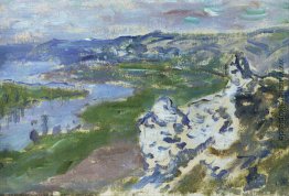 Die Seine, von den Höhen Chantemesle gesehen Die Seine, von den Höhen Chantemesle gesehen