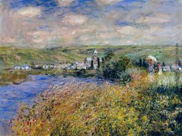 Vetheuil von Ile Saint Martin gesehen Vetheuil von Ile Saint Martin gesehen