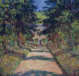 Bahn in Monets Garten in Giverny Bahn in Monets Garten in Giverny