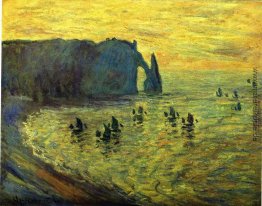 Die Klippen bei Etretat Die Klippen bei Etretat