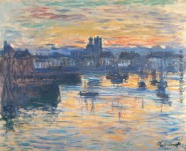 Hafen von Dieppe, Abend Hafen von Dieppe, Abend