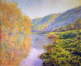 Ufer der Seine bei Jeufosse, Herbst Ufer der Seine bei Jeufosse, Herbst