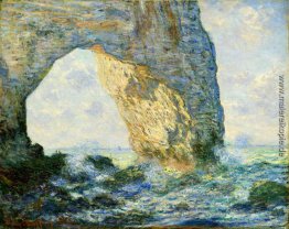 Das Manneport, Rock Arch westlich von Etretat Das Manneport, Rock Arch westlich von Etretat