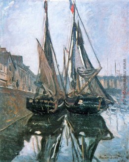 Fischerboote bei Honfleur Fischerboote bei Honfleur
