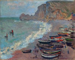 Der Strand von Etretat Der Strand von Etretat