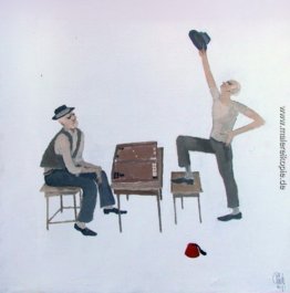 Die Backgammon-Spieler Die Backgammon-Spieler