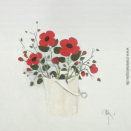 Kessel mit Blumen Kessel mit Blumen