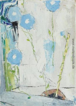 Fall mit blauen Blumen Fall mit blauen Blumen