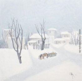 Winter im Dorf Winter im Dorf
