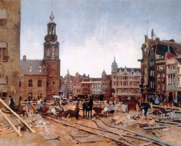 Work in Progress Auf Muntplein In Amsterdam Work in Progress Auf Muntplein In Amsterdam