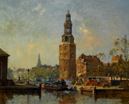 Eine Ansicht des Montelbaanstoren Amsterdam Eine Ansicht des Montelbaanstoren Amsterdam
