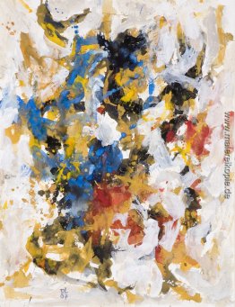 Turbulenzen in Color '- abstrakte Aquarell, Malerei auf Papier - Turbulenzen in Color '- abstrakte Aquarell, Malerei auf Papier -