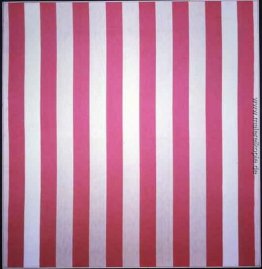Peinture acrylique blanche sur blanc et tissu rayé rouge Peinture acrylique blanche sur blanc et tissu rayé rouge