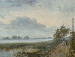 Früher Morgen auf dem Severn Früher Morgen auf dem Severn