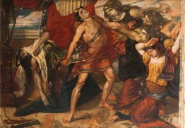 Orestes von den Furien nach dem Mord an Klytämnestra Ergriffen Orestes von den Furien nach dem Mord an Klytämnestra Ergriffen