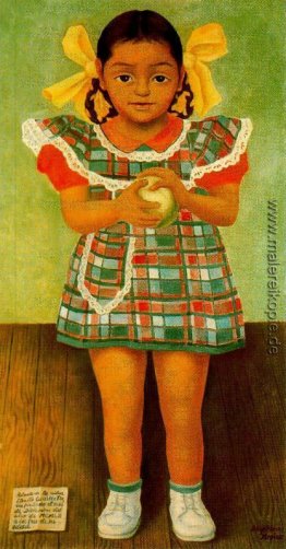 Portrait des jungen Mädchens Elenita Carrillo Flores Portrait des jungen Mädchens Elenita Carrillo Flores
