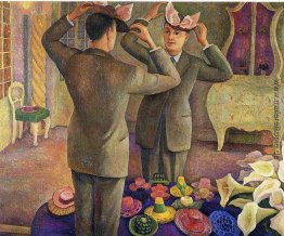 Der Milliner. Potrait von Henri de Chatillon Der Milliner. Potrait von Henri de Chatillon