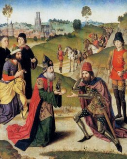 Die Sitzung von Abraham und Melchisedek Die Sitzung von Abraham und Melchisedek