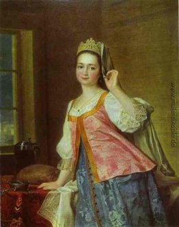 Porträt von A. D. Levitzkaya, Artist s Daughter Porträt von A. D. Levitzkaya, Artist s Daughter