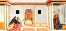 Die Ankündigung, Predellaplatte vom St. Lucy Altar Die Ankündigung, Predellaplatte vom St. Lucy Altar