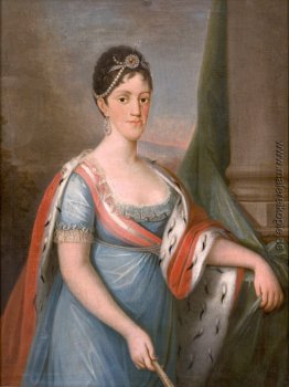 Retrato de D. Carlota Joaquina, Rainha de Portugal Retrato de D. Carlota Joaquina, Rainha de Portugal