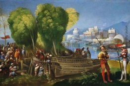 Aeneas und Achates an der libyschen Küste Aeneas und Achates an der libyschen Küste