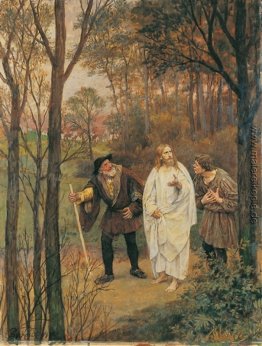 CHRISTUS UND DIE JÜNGER VON EMMAUS CHRISTUS UND DIE JÜNGER VON EMMAUS