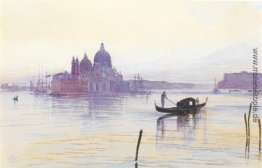 Santa Maria della Salute aus dem ganzen Bacino, Venedig Santa Maria della Salute aus dem ganzen Bacino, Venedig