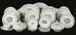 Eine ganze 'Reisen' Service, für Wedgwood ausgelegt Eine ganze 'Reisen' Service, für Wedgwood ausgelegt