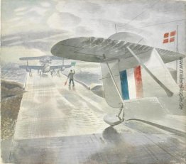 Walross-Flugzeuge auf dem Slipway Walross-Flugzeuge auf dem Slipway