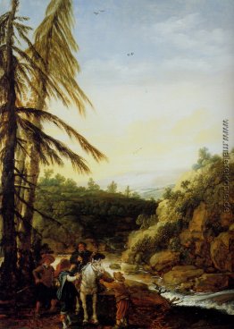 Landschaft Rauben eines Reiter Landschaft Rauben eines Reiter