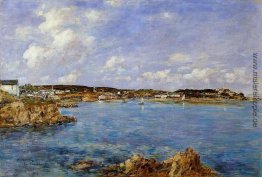 Douarnenez, die Bucht, Blick auf Tristan isle Douarnenez, die Bucht, Blick auf Tristan isle