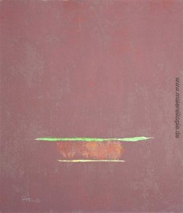 Lila Farbe Feld mit zwei Green Lines Lila Farbe Feld mit zwei Green Lines