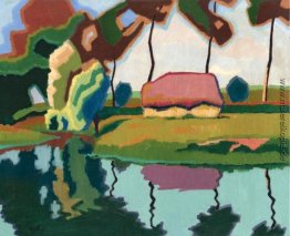 Teich und Kleines Haus Teich und Kleines Haus