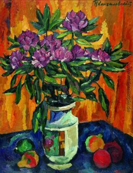 Stillleben mit Pfingstrosen in einer Vase Stillleben mit Pfingstrosen in einer Vase
