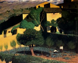 Landschaft in Cagnes Landschaft in Cagnes