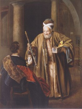 Das Rohr-Händler im Café Das Rohr-Händler im Café